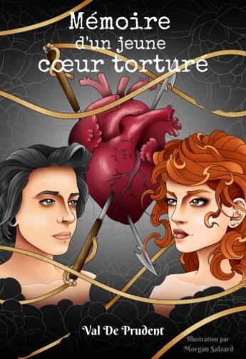 Couverture du livre « Mémoire d'un jeune coeur torturé » de Val De Prudent aux éditions Librinova