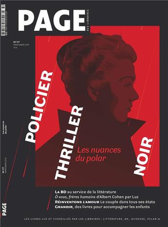 Couverture du livre « Page Des Libraires, Policier, Thriller, Noir » de  aux éditions Plr