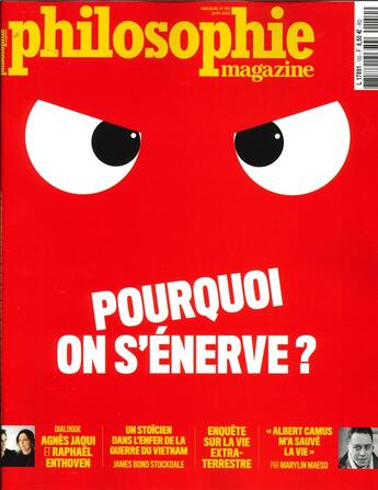 Couverture du livre « Philosophie magazine n 150 - juin 2021 » de  aux éditions Philo Revue