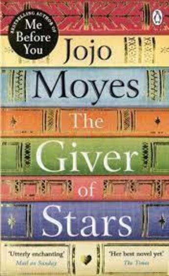 Couverture du livre « THE GIVER OF STARS » de Jojo Moyes aux éditions Penguin