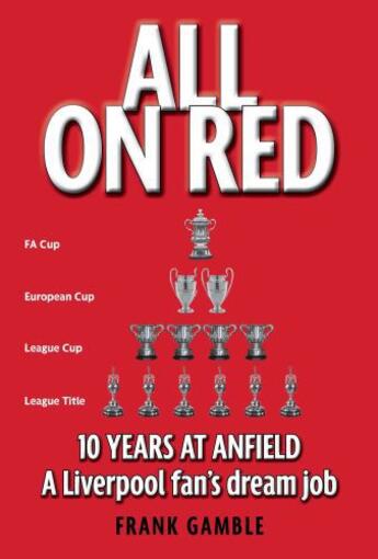 Couverture du livre « All on Red » de Gamble Frank aux éditions Sportsbooks