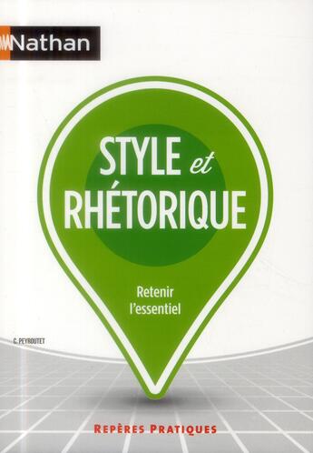 Couverture du livre « Style et rhétorique » de  aux éditions Nathan