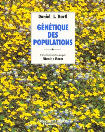 Couverture du livre « Genetique des populations » de D Hartl aux éditions Medecine Sciences Publications