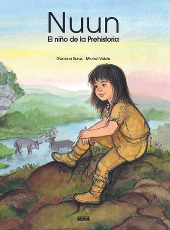 Couverture du livre « Mini album noune,l'enfant de la prehistoire (esp.) » de Gemma Sales aux éditions Msm