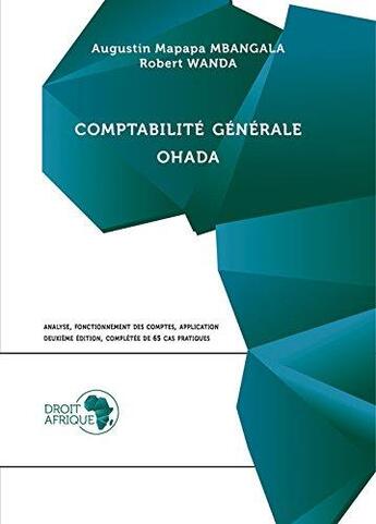 Couverture du livre « OHADA Comptabilité générale (2e édition) » de Mapapa Mbangala aux éditions Droit-afrique.com