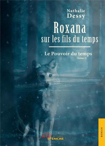 Couverture du livre « Roxana sur les fils du temps t.2 ; le pouvoir du temps » de Nathalie Dessy aux éditions Jets D'encre