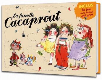 Couverture du livre « La famille cacaprout » de Sara Agostini aux éditions Cyel Jeunesse