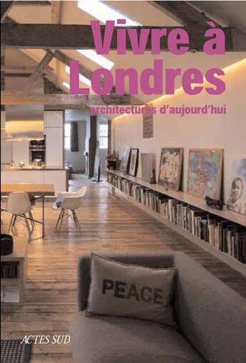 Couverture du livre « Vivre à Londres ; architectures d'aujourd'hui » de Cristina Fregni aux éditions Motta