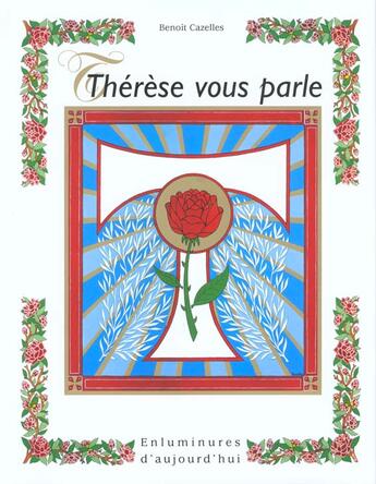 Couverture du livre « Therese vous parle » de Cazelles aux éditions Signe