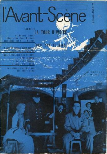 Couverture du livre « La tour d'ivoire » de Ardrey Robert aux éditions Avant-scene Theatre