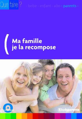 Couverture du livre « Ma famille je la recompose » de Catherine Auch-Roy aux éditions Studyrama