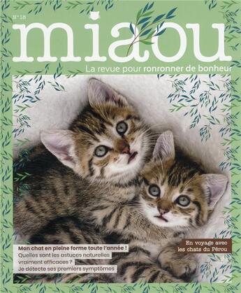 Couverture du livre « Miaou 18 » de  aux éditions Prisma Passion