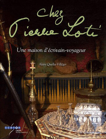 Couverture du livre « Chez Pierre Loti » de Alain Quella-Villeger aux éditions Auberon
