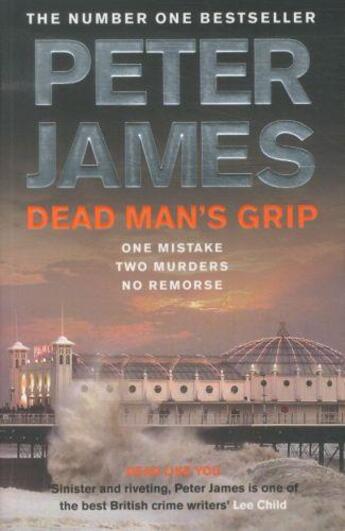 Couverture du livre « Dead man's grip » de Peter James aux éditions 