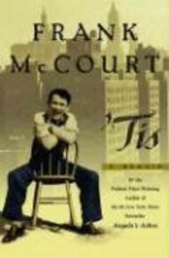 Couverture du livre « Tis » de Frank McCourt aux éditions Scribner