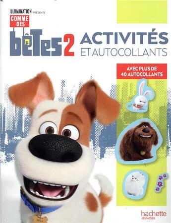 Couverture du livre « Comme des betes 2-activites et autocollants » de  aux éditions Hachette Jeunesse