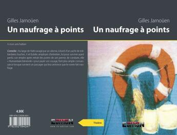 Couverture du livre « Un naufrage à points » de Gille Jarnouen aux éditions Inlibroveritas