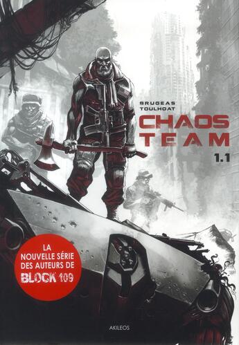 Couverture du livre « Chaos team - saison 1 t.1 » de Vincent Brugeas et Ronan Toulhoat aux éditions Akileos