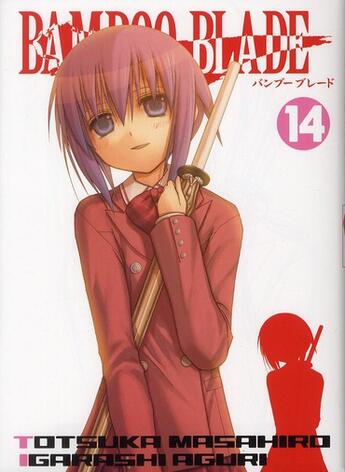 Couverture du livre « Bamboo blade Tome 14 » de Masahiro Totsuka et Aguri Igarashi aux éditions Ki-oon