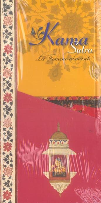 Couverture du livre « Kama Sutra ; coffret 2 volumes ; la femme aimante ; l'homme sensuel » de  aux éditions Courrier Du Livre