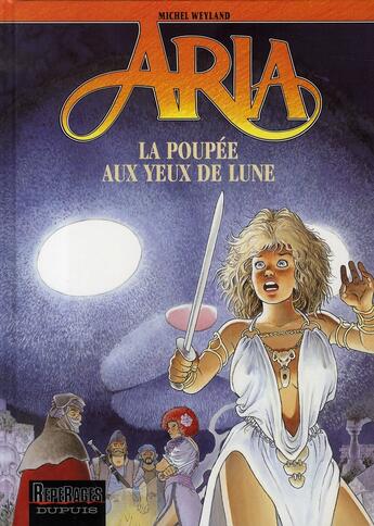 Couverture du livre « Aria Tome 29 : la poupée aux yeux de lune » de Michel Weyland aux éditions Dupuis