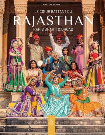 Couverture du livre « Le coeur battant du Rajasthan » de Martine Le Coz aux éditions Editions Sutton