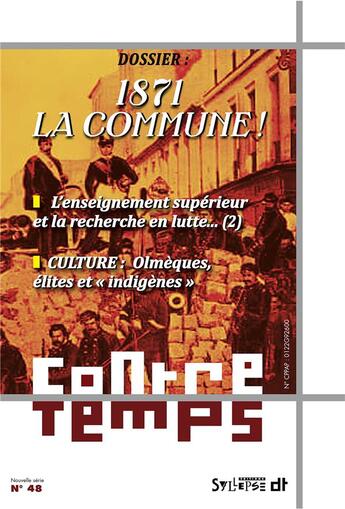 Couverture du livre « Contretemps n 48 - 1871 la commune ! » de  aux éditions Syllepse