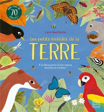 Couverture du livre « Les petits mondes de la terre » de Camilla De La Bedoyere et Lara Hawthorne aux éditions Glenat Jeunesse