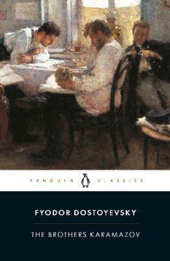 Couverture du livre « The brothers karamazov: a novel in four parts and an epilogue » de Fédor Dostoïevski aux éditions Adult Pbs