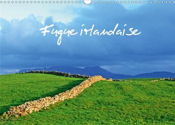 Couverture du livre « Fugue irlandaise (Calendrier mural 2020 DIN A3 horizontal) ; Balade photographique en Irlande (Calendrier mensuel, 14 Pages ) » de Patrice Thebault aux éditions Calvendo