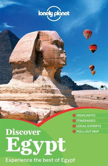 Couverture du livre « Discover Egypt (2e édition) » de Anthony Sattin aux éditions Lonely Planet France