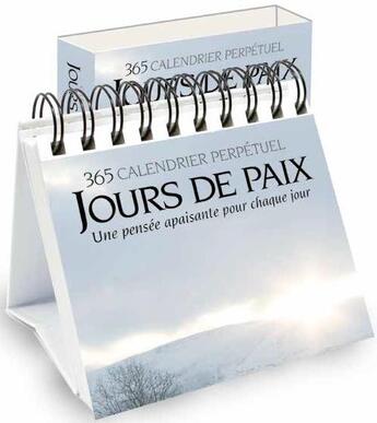 Couverture du livre « 365 jours de paix » de Helen Exley aux éditions Exley