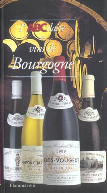 Couverture du livre « Abcdaire des vins de bourgogne » de Christian Pessey aux éditions Flammarion