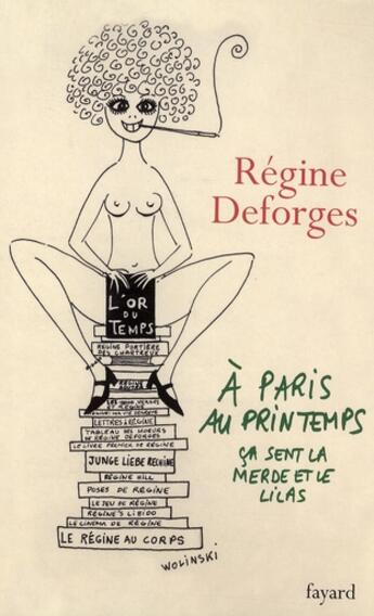 Couverture du livre « À Paris, au Printemps, ça sent la merde et le lilas » de Deforges-R aux éditions Fayard