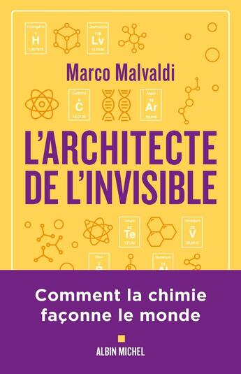 Couverture du livre « L'Architecte de l'invisible » de Marco Malvaldi aux éditions Albin Michel