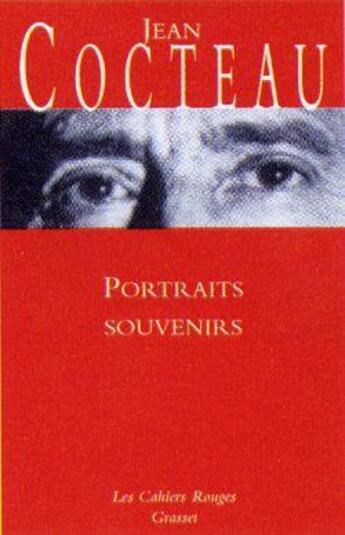 Couverture du livre « Portraits-souvenir » de Jean Cocteau aux éditions Grasset