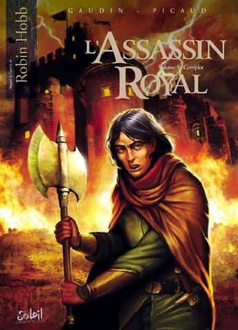 Couverture du livre « L'assassin royal Tome 5 : complot » de Christophe Picaud et Jean-Charles Gaudin aux éditions Soleil