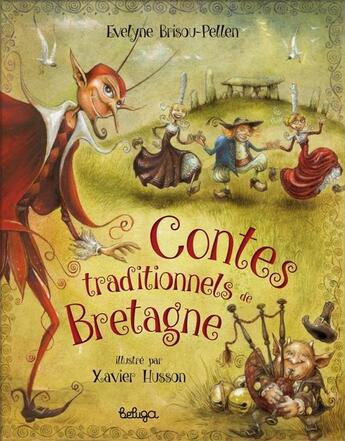 Couverture du livre « Contes traditionnels de Bretagne » de Evelyne Brisou-Pellen et Xavier Husson aux éditions Coop Breizh