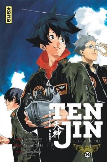 Couverture du livre « Tenjin ; le dieu du ciel Tome 14 » de Yoichi Komori et Tasuku Sugie et Muneaki Taoka aux éditions Kana