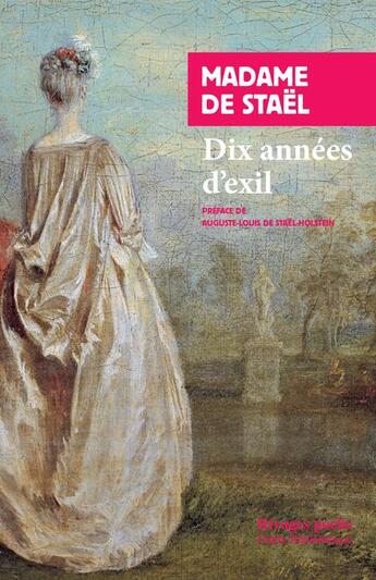 Couverture du livre « Dix années d'exil » de Germaine De Stael-Holstein aux éditions Rivages