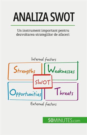 Couverture du livre « Analiza SWOT : Un instrument important pentru dezvoltarea strategiilor de afaceri » de Christophe Speth aux éditions 50minutes.com