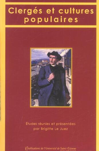 Couverture du livre « Clerge et culture populaire » de  aux éditions Pu De Saint Etienne