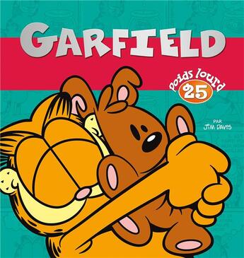 Couverture du livre « Garfield - poids lourd Tome 25 » de Jim Davis aux éditions Presses Aventure