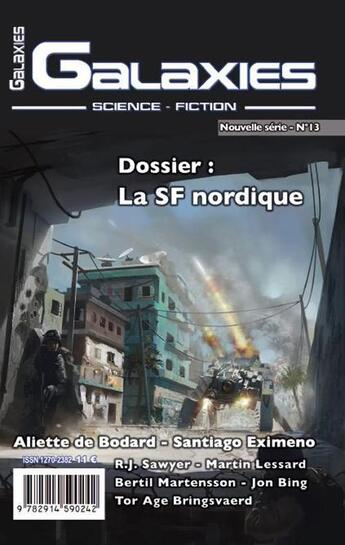 Couverture du livre « Galaxies science - fiction n 13 dossier : la sf nordique » de  aux éditions Galaxies 3a