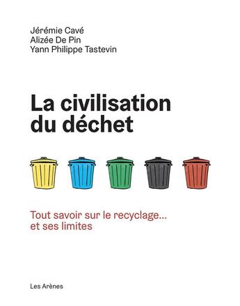 Couverture du livre « La Civilisation du déchet » de Jeremie Cave et Alizee De Pin et Yann-Philippe Tastevin aux éditions Les Arenes