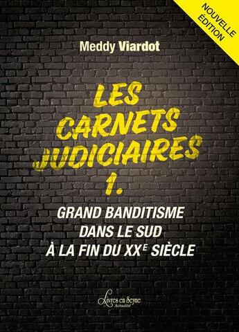 Couverture du livre « Les carnets judiciares t.1 : grand banditisme dans le sud à la fin du XXIe siècle » de Meddy Viardot aux éditions Livres En Seyne