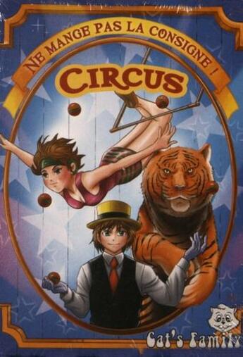 Couverture du livre « Jeu de cartes ne mange pas la consigne ! - circus - prix educa flip 2016 » de Francois Petit aux éditions Cat's Family