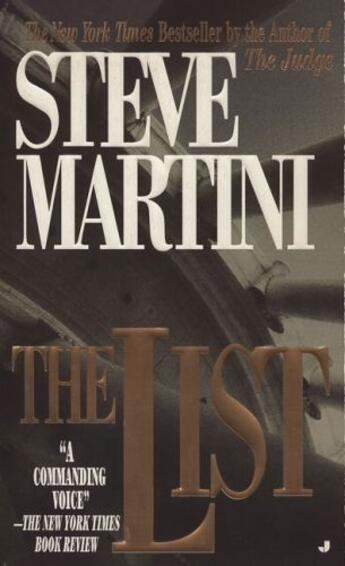 Couverture du livre « The List » de Steve Martini aux éditions Penguin Group Us