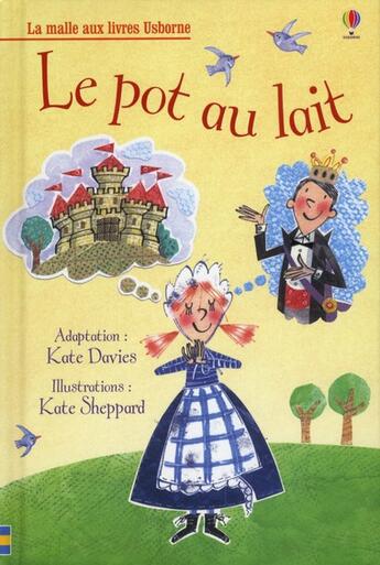 Couverture du livre « Pot au lait » de Kate Davies aux éditions Usborne