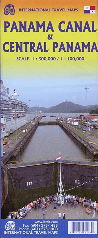 Couverture du livre « Panama canal / central panama » de  aux éditions Itm